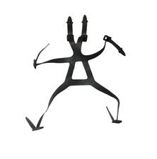 British Army GSR Gas Mask Strap Respirator Harness CBRN With Clips