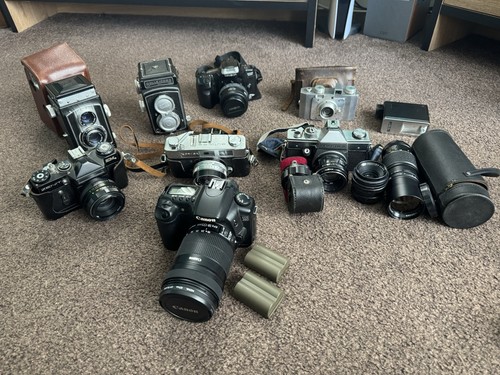 Cameras job lot and - cameras,