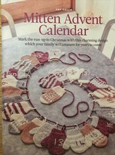 Knitting pattern ADVENT CALENDAR (original glove design to fill with ideas)