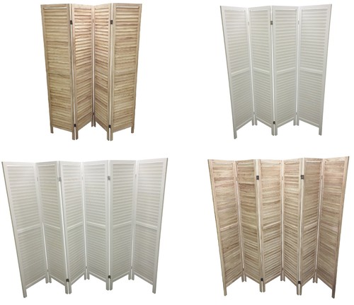 Wooden slat room divider - divider, home