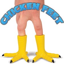 Chicken Feet Finger Puppets -