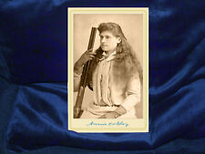 ANNIE OAKLEY v2 Cabinet Card
