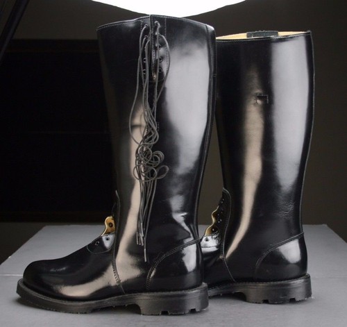 Men handmade black - black, tall