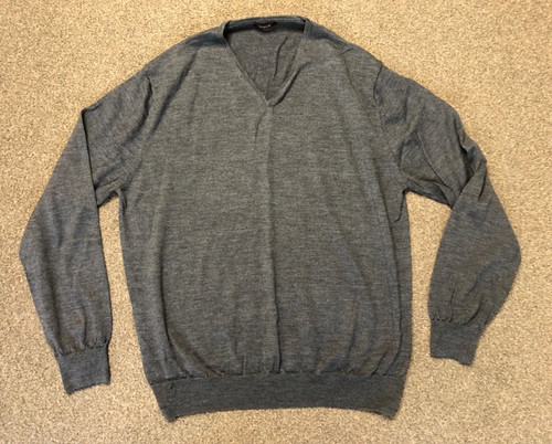 Lewin mens jumper grey - lewin, pure