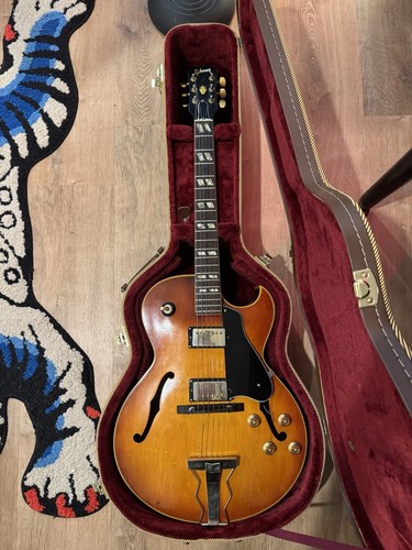 1969 gibson 175d sunburst - 1969,