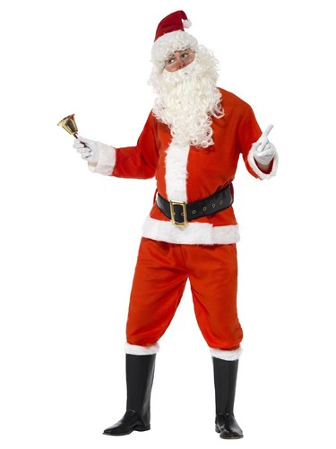 Adults deluxe santa claus - deluxe,