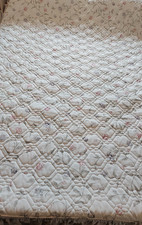 Vintage Dorma House Of Nichole Floral Bedspread Double 54" x 82" + 20" Valance