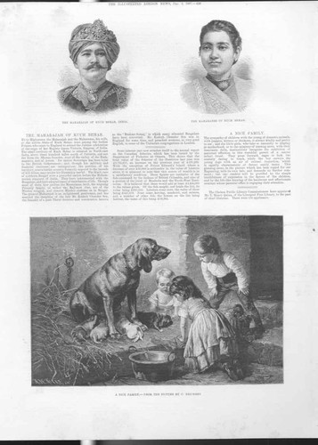 Original old antique - original, print