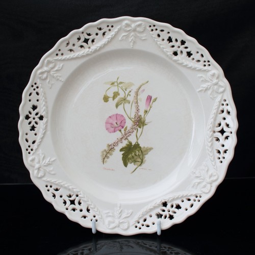 Leeds pottery creamware - creamware, plate