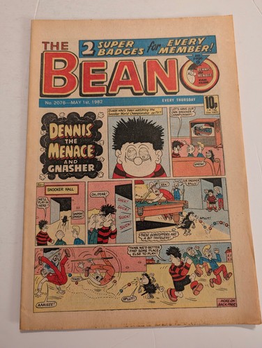 Beano comic 2076 may - comic, 1st