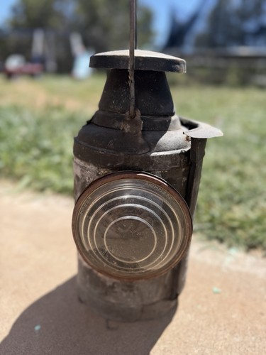 Vintage metal railroad - vintage,