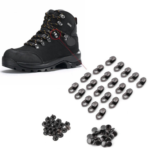Sets boot lace hooks with - boot,