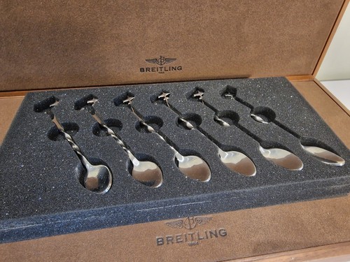 Breitling collectors spoon set - breitling,