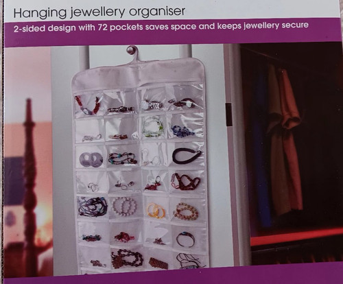 Hanging jewellery organiser - hanging,