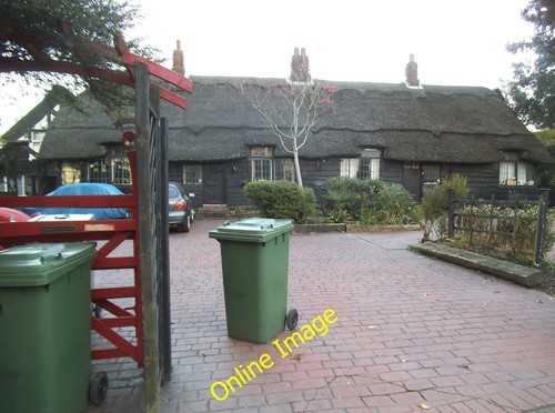 Photo 6x4 thatched cottage - 6x4,