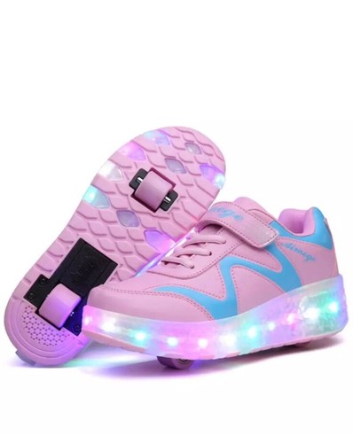 Unisex kids roller shoes led - kids,