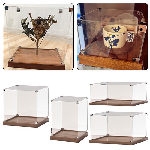 Acrylic display case - case, action