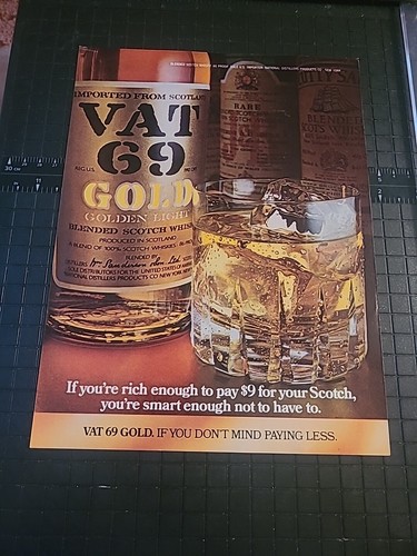 Vat gold scotch vintage - vat,