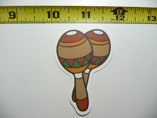 Mexican food pair maracas - pair,