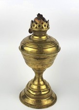 Antique Brass Oil Lamp Hinks