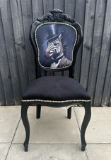 Shabby Chic French Style Dining Bedroom Accent Chair With Mr ZEBRA
