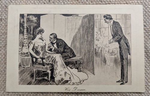 Gibson girl man servant - girl,,