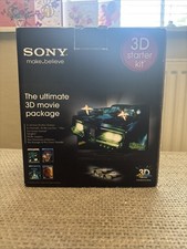 Sony 3D Starter Kit. 2x3D Glasses And 4xBlu-Ray 3D Films