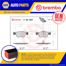 Brake Pads Set fits MERCEDES