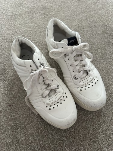 Jimmy choo white leather - choo,