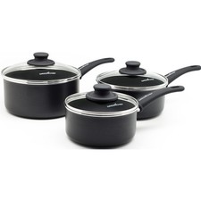 GreenChef Saucepan Set 3 Piece
