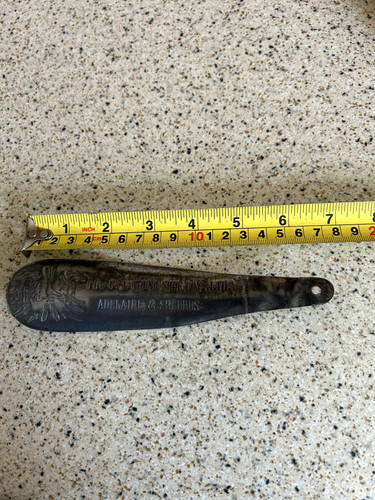 Old vintage shoe horn - /, horn.