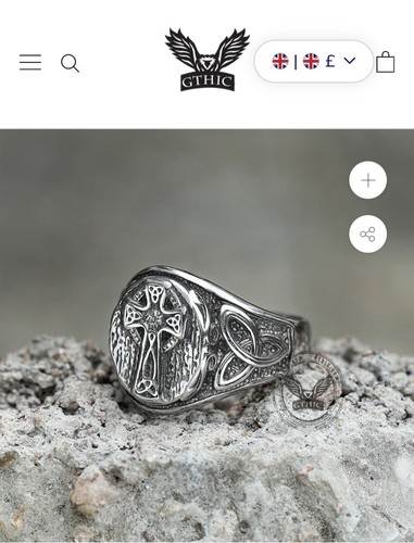 Gthic celtic cross stainless - gthic,