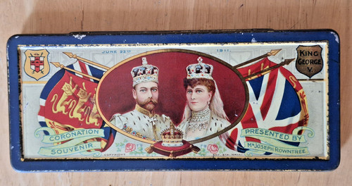 Coronation souvenir tin - souvenir,