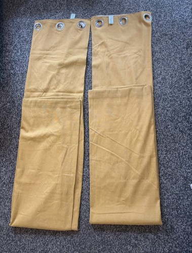 Dunelm luna brushed mustard - luna,