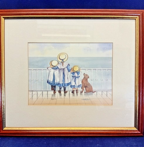 Whittaker art print mounted - f,
