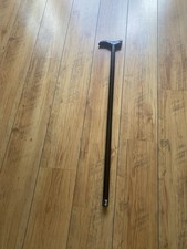Vintage Sturdy Black Wooden