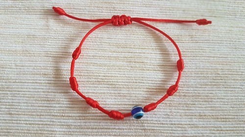 Handmade seven knots red - handmade, 7