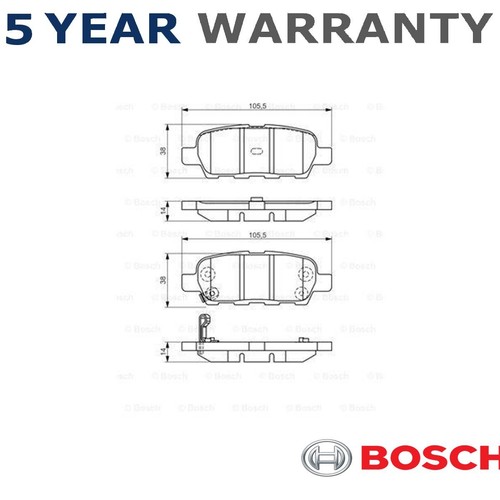 Bosch front rear - bosch,