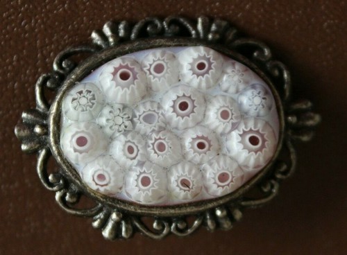 New handmade white millefiori - new,