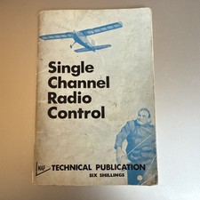 VINTAGE SINGLE CHANNEL RADIO CONTROL BOOK 1970