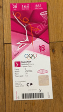 TICKET 2012 London Olympics