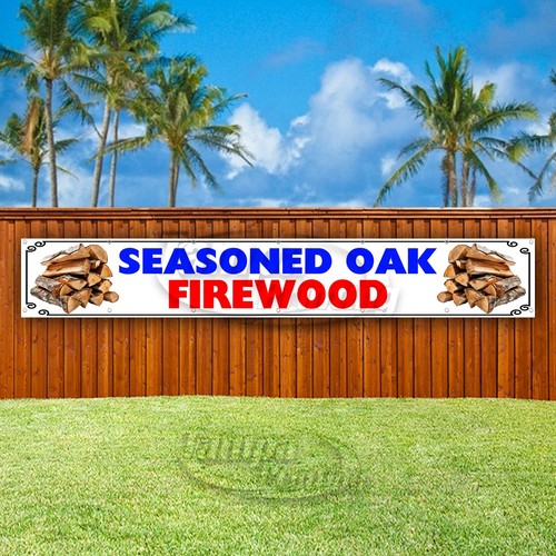 Seasoned oak firewood - seasoned,