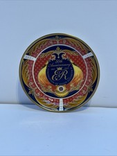 Royal Worcester 50th Coronation of Queen Elizabeth II Trinket Dish Bone China