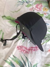 Champion Pro Plus Jockey Skull Horse Riding Helmet Hat PAS015 Black Size 3