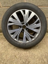 AUDI Q4 E-TRON 19'' DIAMOND CUT ALLOY WHEEL 8J ET45 89A601025AN X1 GENUINE