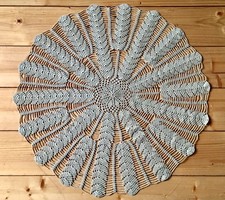 Vintage unused hand crocheted