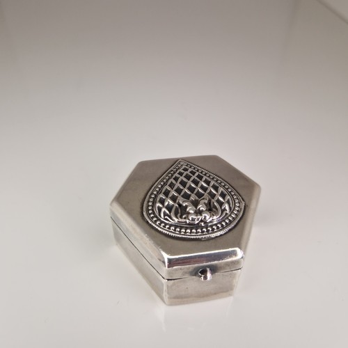 Vintage silver plated trinket - vintage,