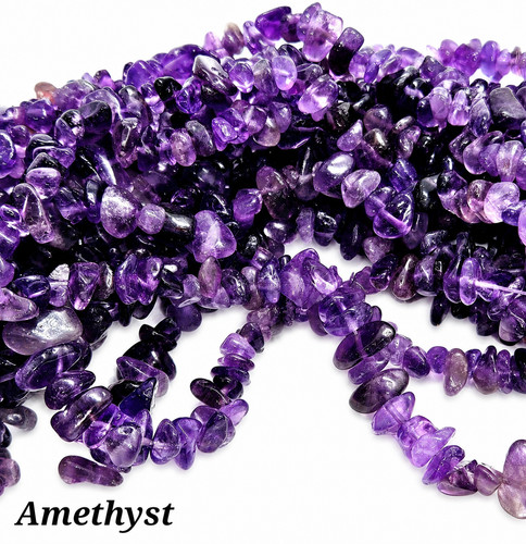 Gemstone chip beads semi - gemstone,