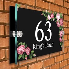 Personalised House Sign Door