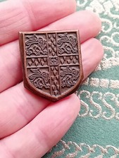 University of Cambridge Coat of Arms Crest (25mm x 30mm) Metal Printing Plate